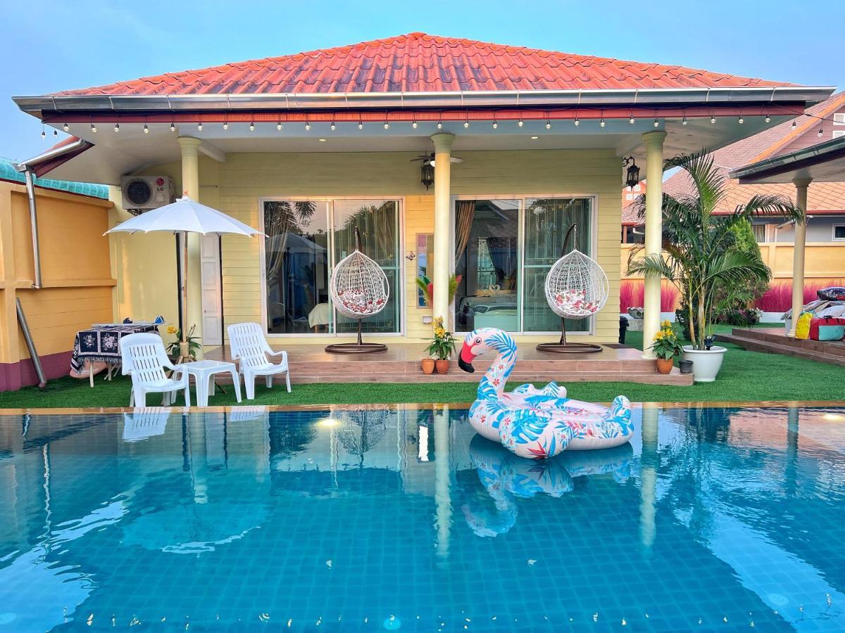 Mantra Pattaya Pool Villa With Jacuzzi In Pattaya-Pet-Friendly Jomtien Beach Zewnętrze zdjęcie